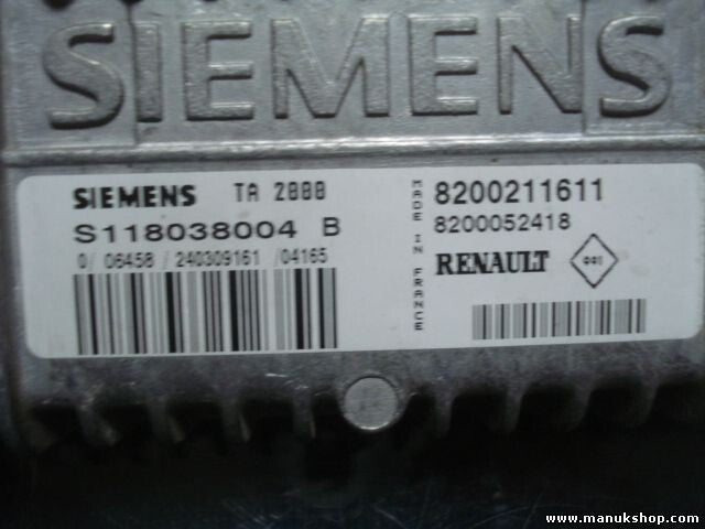 Getriebesteuerung Renault Laguna II 2001-2007 8200211611 8200052418 S118038004B
