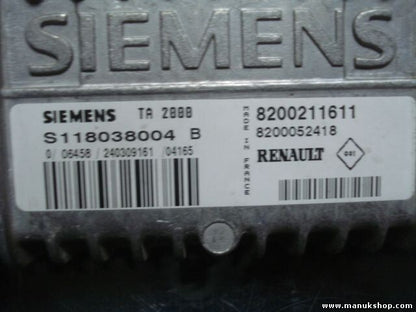 Getriebesteuerung Renault Laguna II 2001-2007 8200211611 8200052418 S118038004B