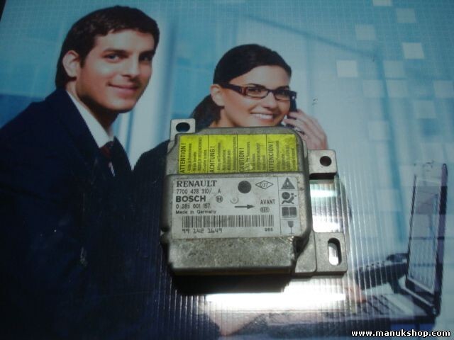 Airbagsensor Airbagsteuergerät Renault Clio II 1.6 1998-2005 7700428310A
