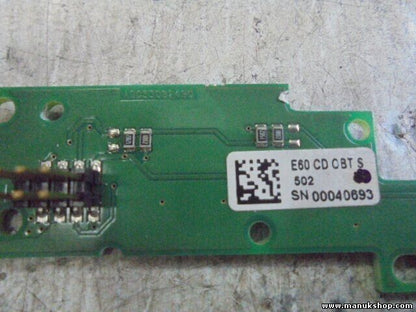 Diagramm des System-Controller Navigation BMW Е60 Е63 Е64 65836953773 00040693