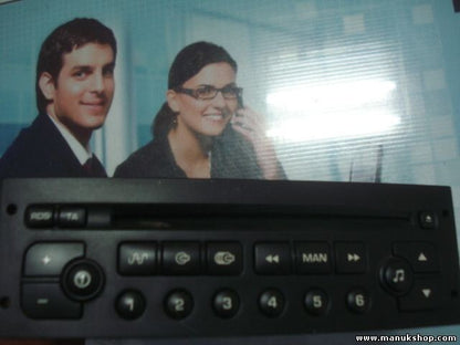 Radio CD Peugeot 307 PSARCD100-05 96545978XT01 96545978XT 96 545 978 XT01