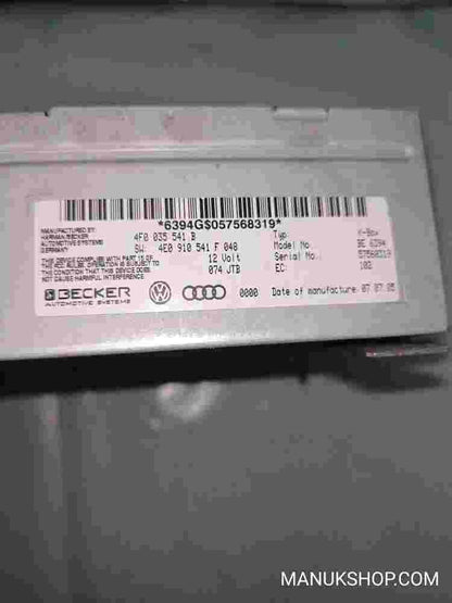 Antennenverstärker Audi A6 A8 Q7 4F0035541B 4F0 035 541 B 4E0910541F BE 6394