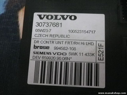 Fensterheber steuergerät Volvo S40 30737681 BROSE SIEMENS VDO 994582108