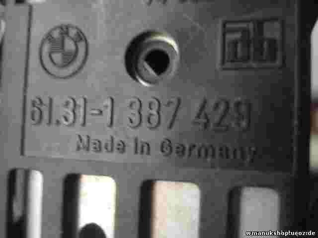 Schalter Innenbeleuchtung BMW 320 E36 61311387429 61.31-1 387 429 1387429