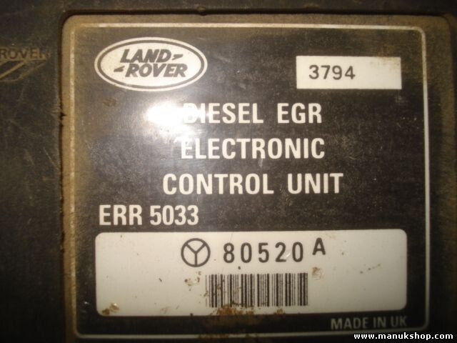 Motorsteuergerät Land Rover Defender 80520A 80520 A ERR5033 ERR 5033