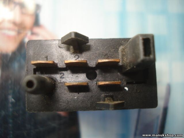 Heckscheibenheizung schalter  VW Volkswagen Sharan 7M Seat 7M3959621 7M3 959 621
