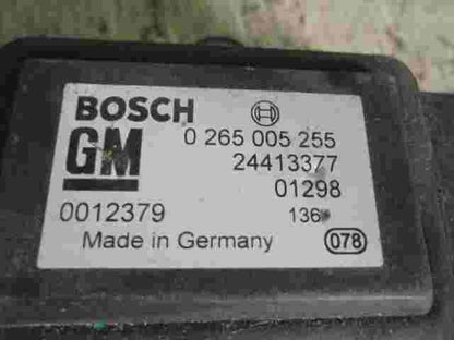 Drehratensensor ESP Opel Zafira GM 24413377 BOSCH 0265005255 0 265 005 255