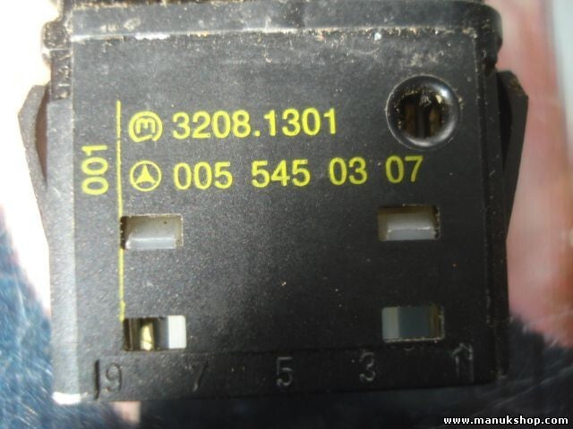 Heckscheibenheizung schalter Mercedes-Benz Vito 0055450307 3208.1301