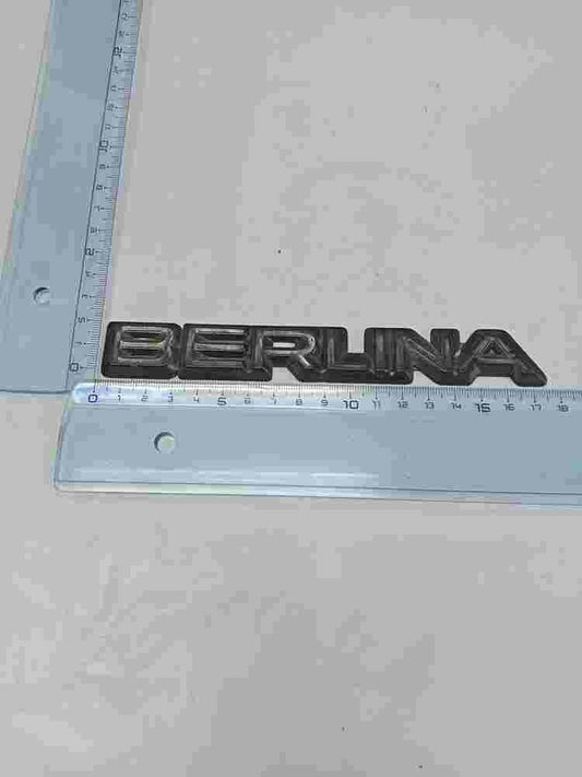 Emblem  Opel Rekord Berlina 17.4cm. GM 90148227 90 148 227 2512689 25 12 689