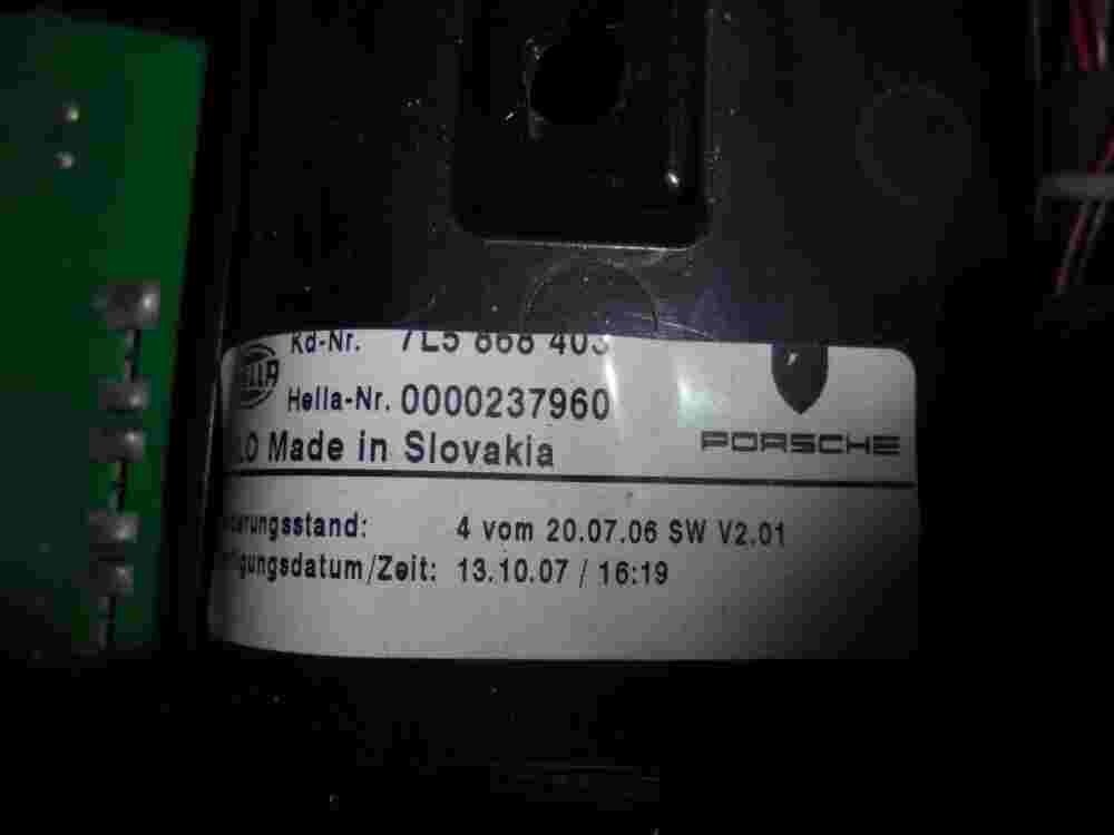 Innenleuchte  Porsche Cayenne Año 2008 3.6 Gasolina Audi Q7 VW Touareg 7L5868403