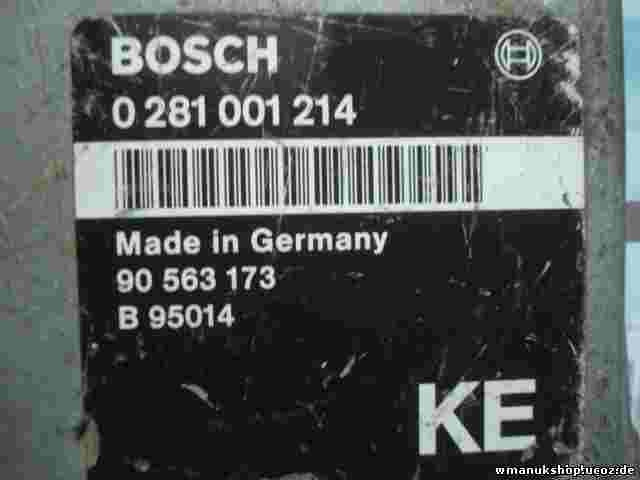 Motorsteuergerät Opel DIESEL 90563173  B95014 2246324 0281001214 2246324106
