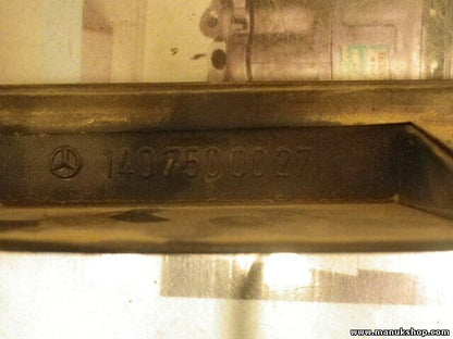 Heckklappenleiste Leiste Griffleiste Mercedes-Benz W140 1407500027 138321