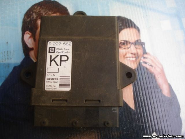 Karosseriesteuergerät Opel Vectra Epsilon KP GM 9227562 9 227 562 5WK46002