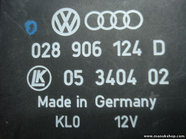 Relais VW Golf 3 Diesel Seat-Ibiza 028906124D LK 05340402 Nr. 144