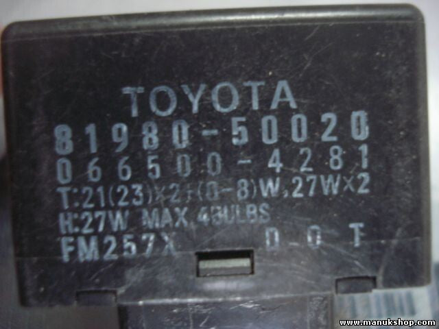 Blinker relais Toyota Lexus RX 300 8198050020 0665004281 FM257X