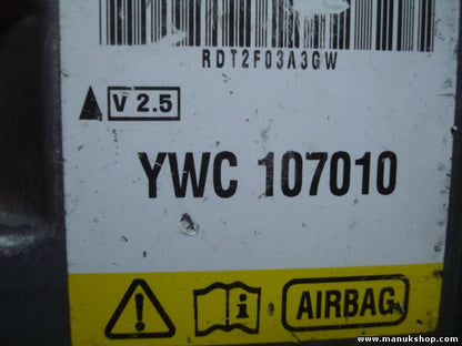 Airbagsensor Airbagsteuergerät Rover 25 45 YWC107010 YWC 107010