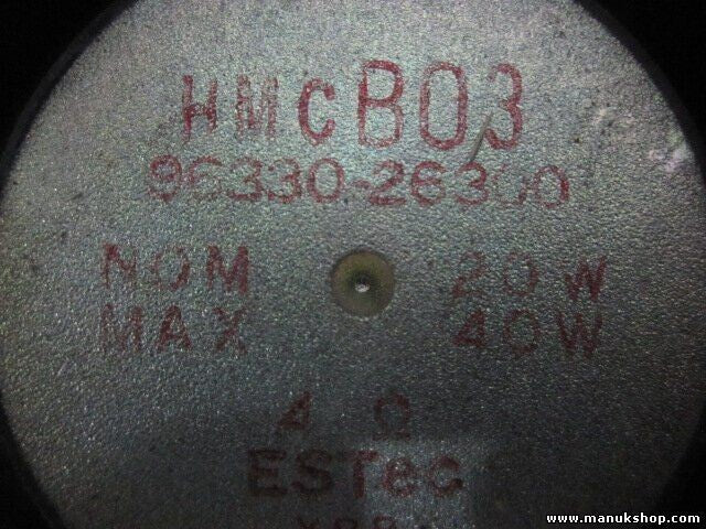 Lautsprecher Hyundai Santa Fé I SM 2.0 2001/08-2006/03 9633026300 HMCB03