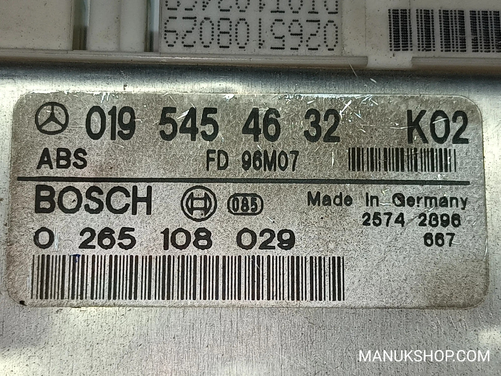 Steuergerät Mercedes-Benz FD96M07 FD 96M07 0195454632 K02 0265108029