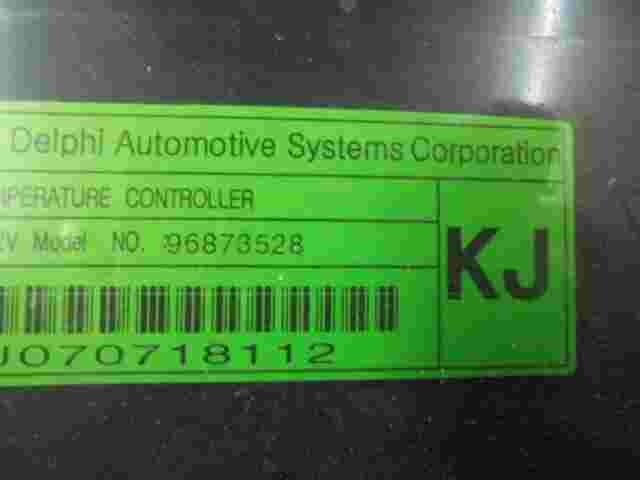Klimabedienteil Chevrolet Captiva C100 C140 DELPHI 96873528 96873528KJ