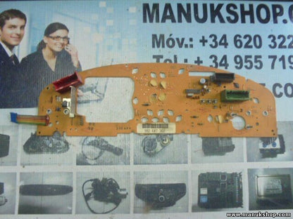 Diagramm des Tachometers Audi 100 A6 4A1919033M 4A1919033DH VDO 110902204004
