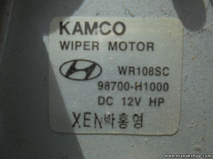 Heckwischermotor wischermotor hinten Hyundai Terracan 98700H1000 KAMCO WR108SC