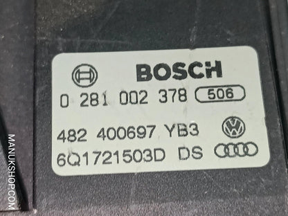 Gaspedal VW Volkswagen Golf Polo 6Q1721503D 0281002378 0 281 002 378 BOSCH