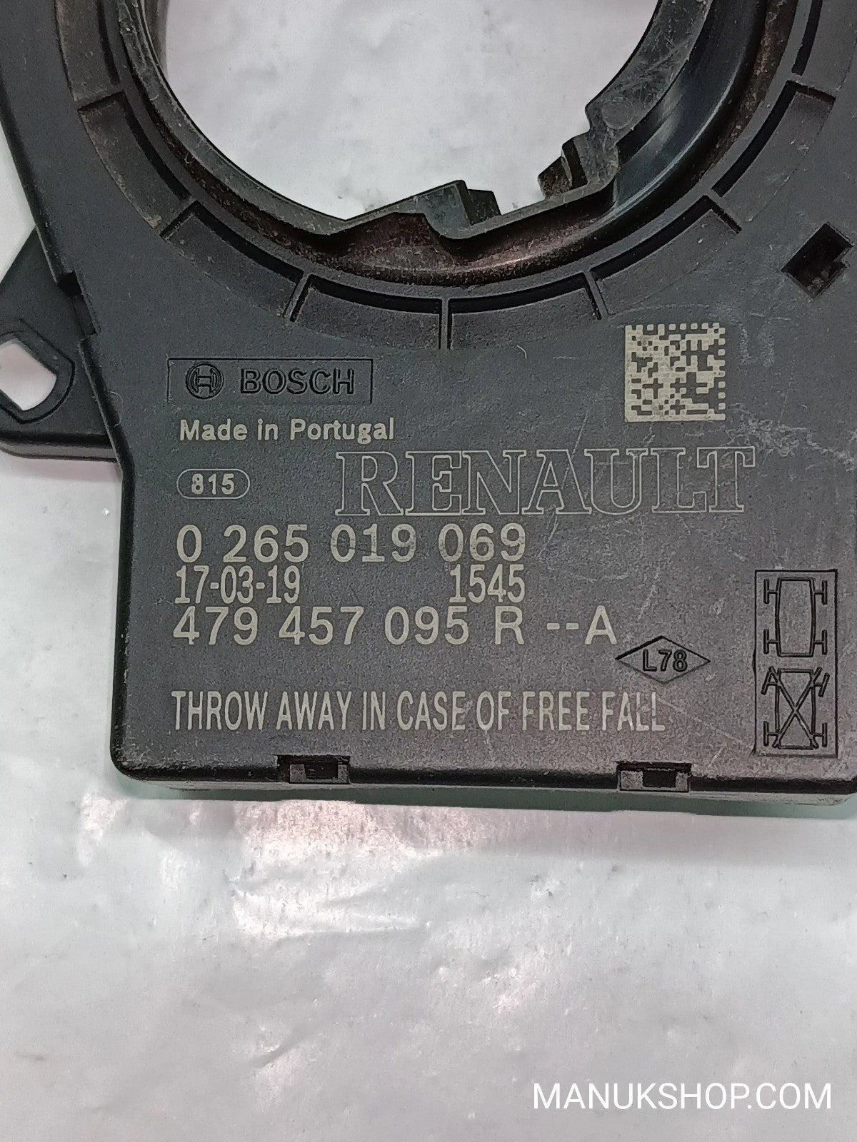 Lenkwinkelsensor Renault Clio Trafic 479457095RA 479 457 095 R A 0265019069