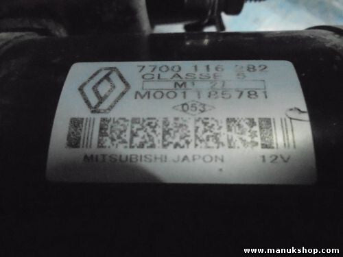 Anlasser Renault Kangoo Megane Trafic Vivaro 1,9dci 7700116282 7711134790