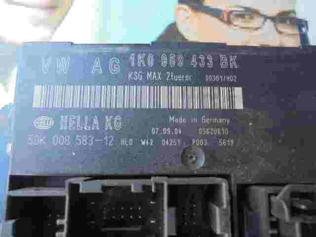 Komfortsteuergerät KSG VW Golf V 1K0959433BK 1KO959433BK HELLA 5DK00858312