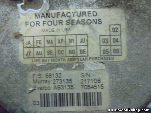 Klimakompressor Ford Ranger 3.0/4.0 F8FH19D629GA 020412B 273135 A93135