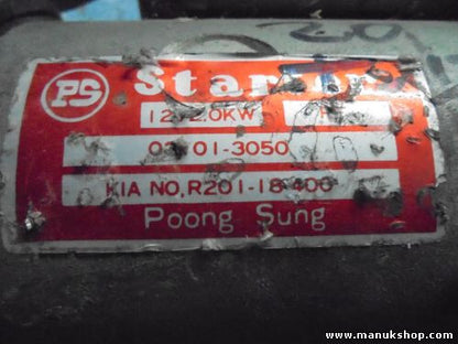 Anlasser Kia Sportage Suzuki Vitara Mazda 2.0 D R20118400 3110077E91 0R20118400