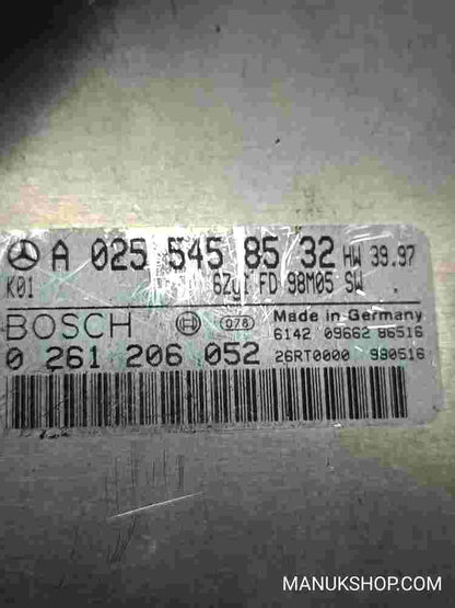 Motorsteuergerät Mercedes E-Class W210 W202 A0255458532 K01 BOSCH 0261206052