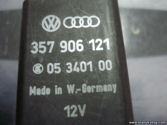 Umluft Relais VW Audi Seat No. 117 12V 357906121 357 906 121 05340100 05 3401 00