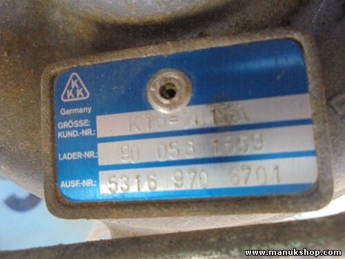 Turbolader Land Rover Range Rover 2.5 TD 53169706701 5316 970 6701 K16 2018A