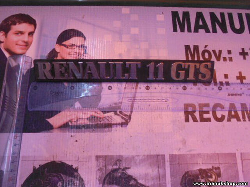 Emblem Logo RENAULT 11 GTS