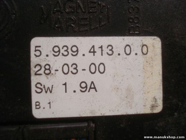 Steuergerät Klima Fiat Brava 182 593941300 B837