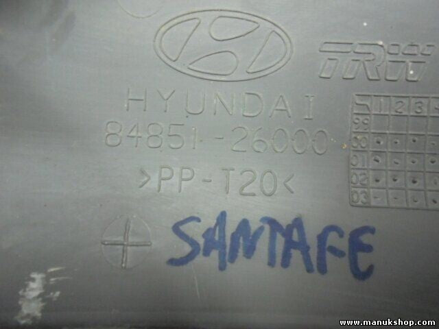 Lenksäulenabdeckung Hyundai Santa Fe 8485126000 84851-26000 84851 26000