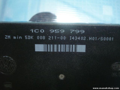 Komfortsteuergerät KSG VW Volkswagen 1C0 959 799 S0001 1C0959799 5DK0082110