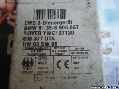 Relais BMW E38 E39 E46 61356905667 6905667 608377UTA YWC107130