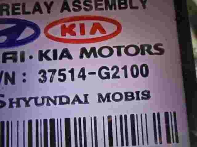 Relais-Baugruppe Hyundai Ioniq Kia Niro 37514G2100 37514-G2100