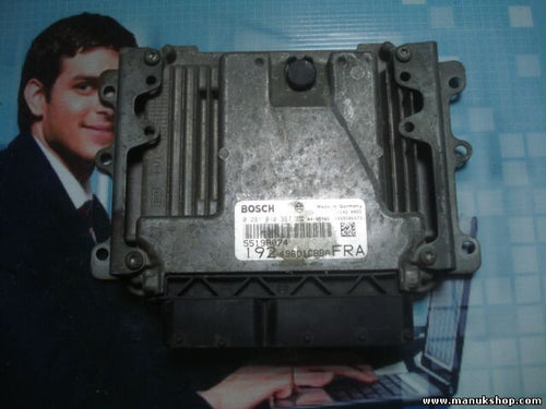 Motorsteuergerät Fiat Stilo 1.9 496D1CBBA BOSCH 0281010987 55198074 0055198074