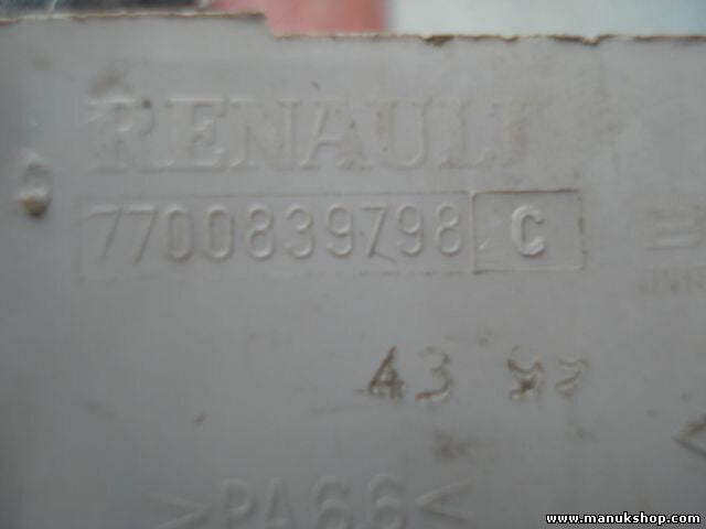Kontrollleuchte Gurt  Renault Scenic Megane 7700839798 7700839798C