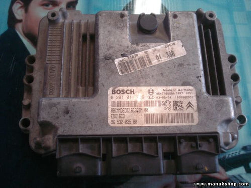 Motorsteuergerät Peugeot 206 1.4 1998 9653202580 EDC16C3 BOSCH 0281011089