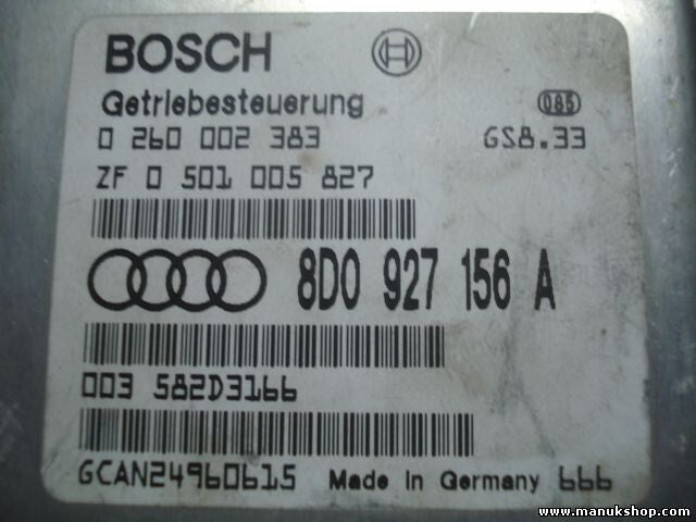 Getriebesteuerung VW Volkswagen Audi A4 B5 2.5 TDI 8D0927156A BOSCH 0260002383