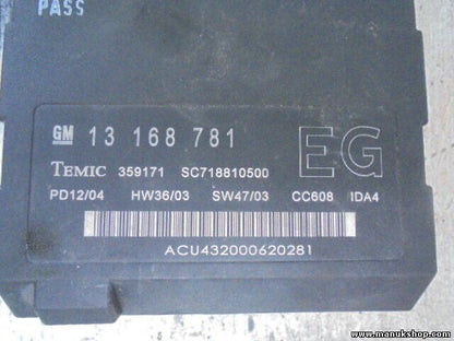 Komfortsteuergerät KSG Opel Vectra C 13168781 13 168 781 359171 TEMIC