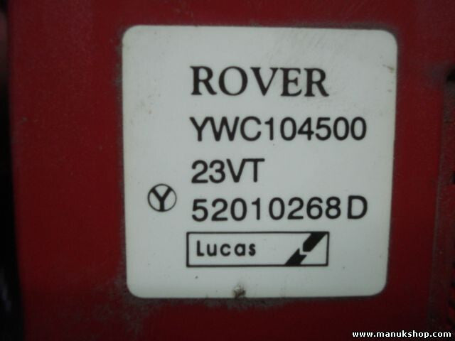Karosseriesteuergerät Rover 25 200 400 YWC104500 LUCAS 52010268D