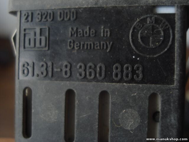 Schalter Tachobeleuchtung BMW E36 61.31-8 360 883 8360883 61318360883