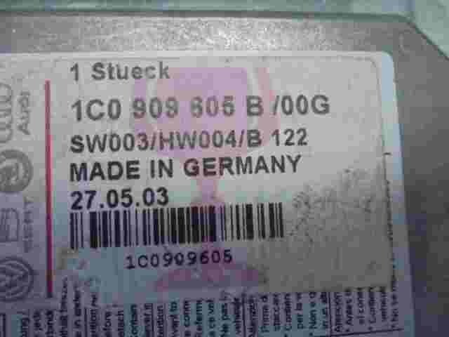 Airbagsensor Airbagsteuergerät VW 1C0909605B00G 1C0 909 605 B / 00G