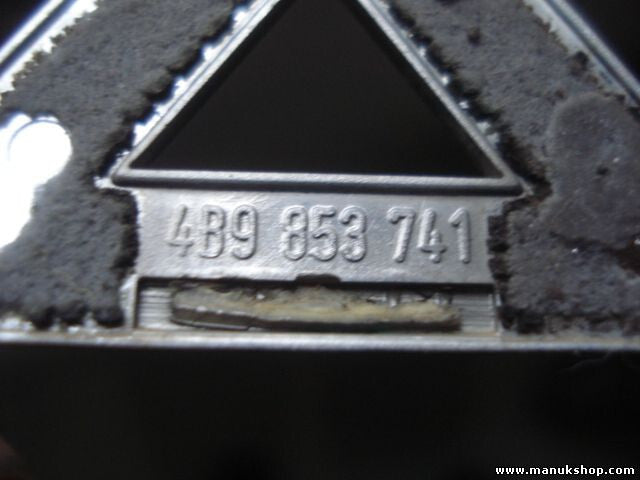 Emblem Logo Audi A A6 6 cm 4B9853741 4B9 853 741