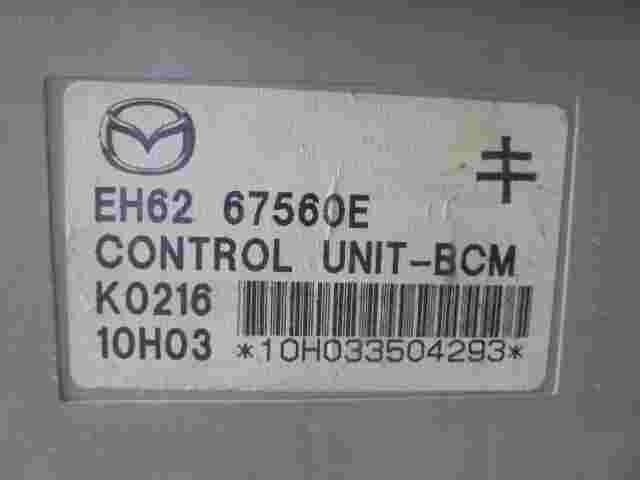 Karosseriesteuergerät Mazda CX-7 EH6267560E EH62 67560E EH62-67560E K021610H03